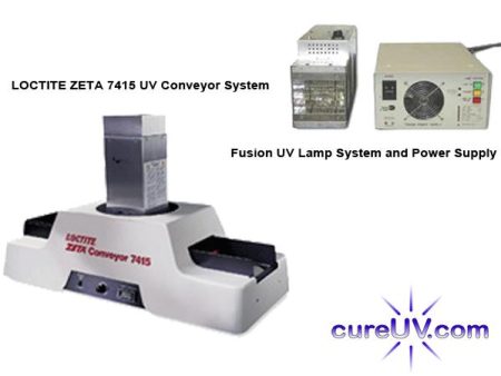 Loctite ZETA 7415 Electrodeless UV Curing Conveyor and Fusion UV Assembly Online