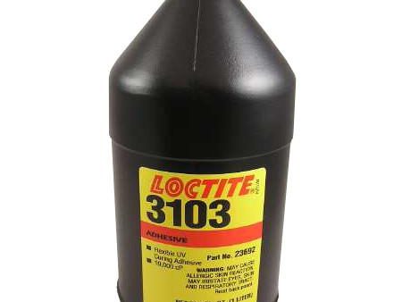 Loctite 3103 Flexible Light Cure Adhesive - Part # 23692 - 1 Liter Bottle Hot on Sale