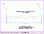 Aetek Part # 0700920 UV Curing Reflector Liner Sale