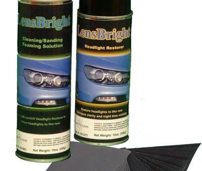 LensBright UV Headlight Restoration Value Pack Online