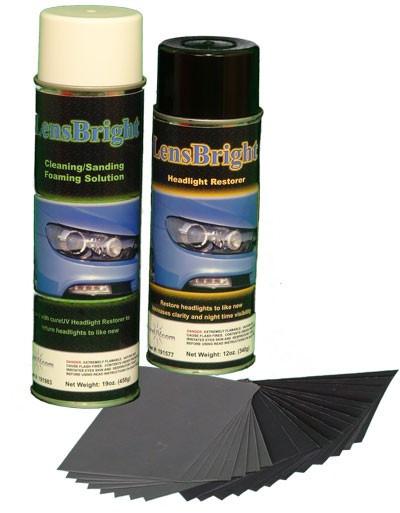 LensBright UV Headlight Restoration Value Pack Online