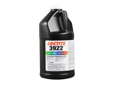 Loctite 3922 Light Cure Adhesive - Fluorescent - Part # 32047 - 1 Liter Bottle on Sale