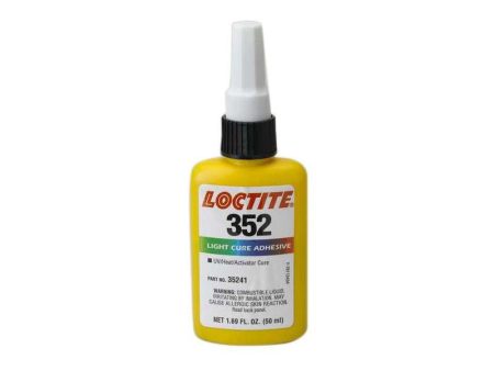 Loctite 352 Light Cure Adhesive - Part # 35241 - 50mL Bottle Discount