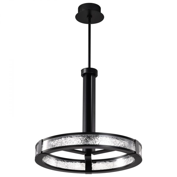 Darrow 24  LED Pendant Light, Matte Black Finish Supply