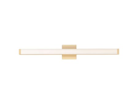 Spec 36 in. LED Bath Bar Gold Finish For Cheap