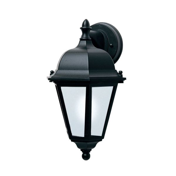 Westlake LED E26 15 in. downward LED Outdoor Wall Light 455 Lumens 3000K Black Finish For Discount