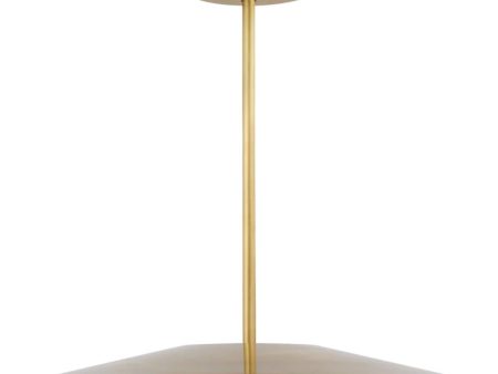 Wyatt 16 in. LED Pendant Light Brass finish Online Hot Sale