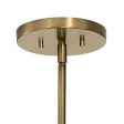 Tolani 40  12-Light Multi-Tier Chandelier, Brushed Natural Brass Finish Online Hot Sale