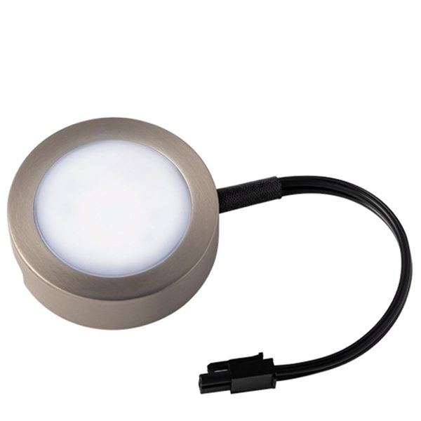 120V 3-CCT Single Wired Puck Light For Cheap