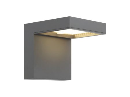 Taag 10 In. LF|in-line Fuse LED Outdoor Wall Sconce 4000K Gray Finish Online now