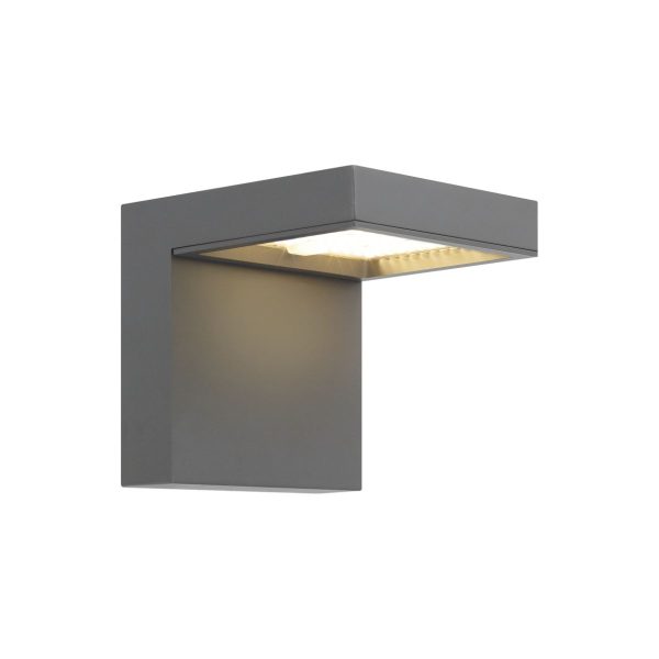 Taag 10 In. LF|in-line Fuse LED Outdoor Wall Sconce 4000K Gray Finish Online now