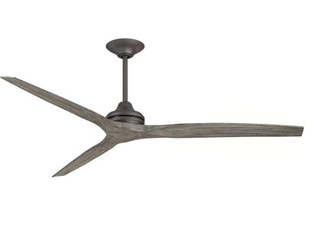 Spitfire DC Matte Greige 72 in. Ceiling Fan Motor, Blades Sold Separately Supply