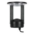 42  Round LED Bollard Light, 16 20 24W, 30K 40K 50K, White, 120-347V, 360&deg Distribution Fashion