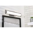 Jordan 24   LED Bath Bar, Satin Nickel Finish Fashion