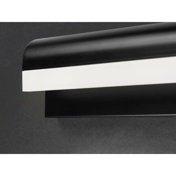 Waterfall 18 in. LED Bath Bar Black finish on Sale