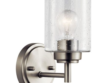 Winslow 9 in. Armed Sconce Nickel Finish Discount