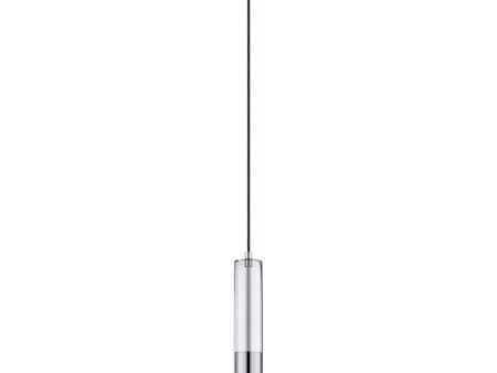 Torch 3 in. LED Pendant Light Polished Chrome Finish Online Sale