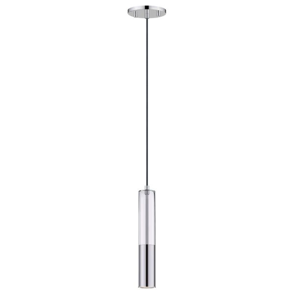 Torch 3 in. LED Pendant Light Polished Chrome Finish Online Sale