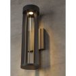 Turbo 18 In. LED Outdoor Wall Sconce 4000K Surge Protection Bronze Finish For Sale