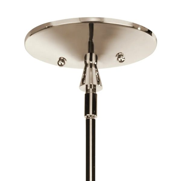 Torvee 25  6-Light Chandelier, Polished Nickel Finish Discount