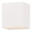 Blok 6 in. LED Outdoor Wall Sconce 3000K White Finish on Sale