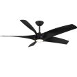 Zephyr 5-Blade 62  LED Smart Ceiling Fan For Sale