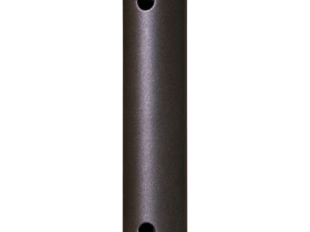 12-Inch Matte Greige Stainless Steel Extension Downrod Supply