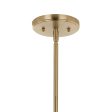 Velestino 20  4-Light Chandelier, Champagne Bronze Finish Online