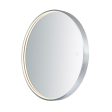 Mirror 28 In. LED Mirror 1540 Lumens 3000K|4500K|6400K Aluminum Finish For Discount