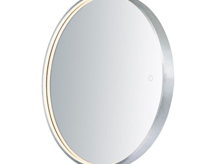 Mirror 28 In. LED Mirror 1540 Lumens 3000K|4500K|6400K Aluminum Finish For Discount