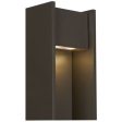 Zur 18 In. LED Outdoor Wall Sconce Button PhotoControl 2700K bronze Finish Online Hot Sale