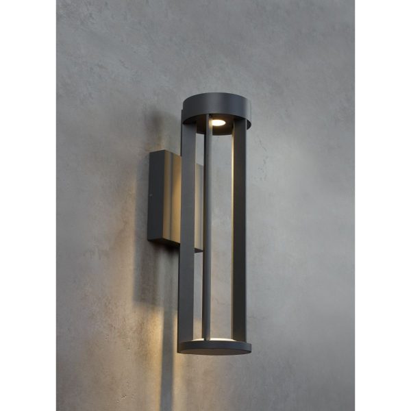 Turbo 18 In. LED Outdoor Wall Sconce 3000K Gray Finish Online Hot Sale