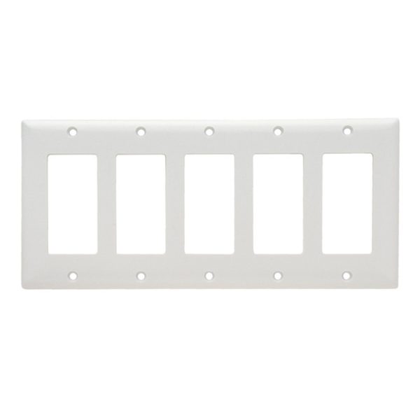 TradeMaster 5-Gang Decorator Wall Plate For Sale