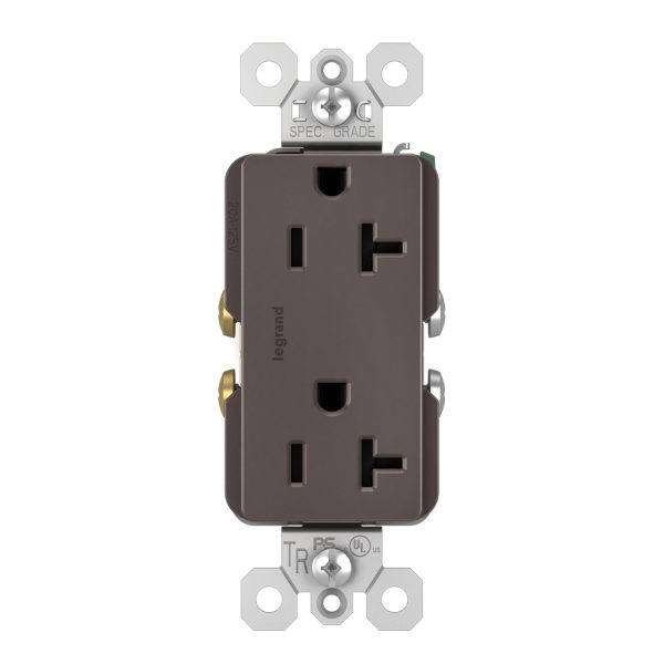 Legrand TR26352R radiant Spec Grade 20A Duplex Tamper-Resistant Receptacle Discount