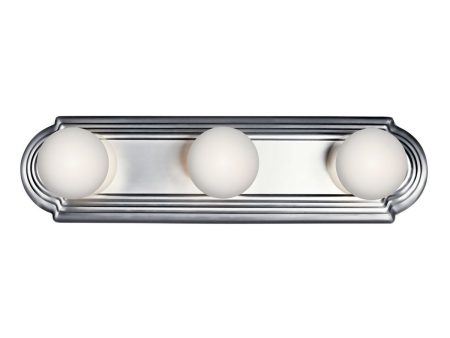 18  3-Light Bath Bar Chrome Finish For Discount