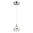 Swank 5 in. LED Pendant Light Chrome finish Discount