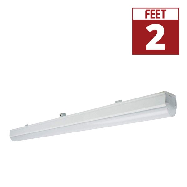 Tarbuck 2ft LED Linear Track Bar 18W 1500 Lumens 4000K, Halo, White Fashion