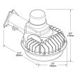 LED Dusk to Dawn Security Light, 2300 Lumens, 5000K, 120-277V, Wall Mount Sale