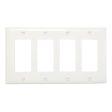 TradeMaster 4-Gang Decorator Wall Plate Cheap