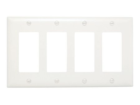 TradeMaster 4-Gang Decorator Wall Plate Cheap