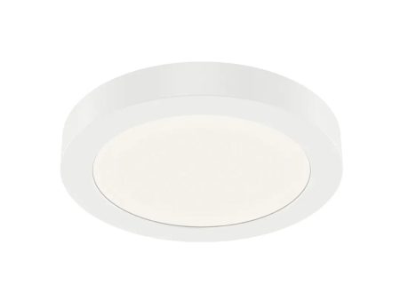 Ara 6  Round LED Flush Mount Light, White Finish Online Sale