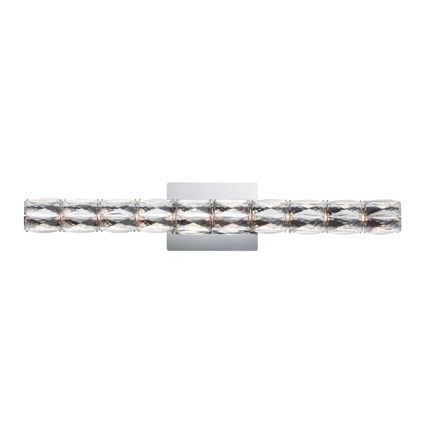 Zephyr 30 in. LED Bath Bar Chrome finish Online now