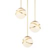 Batignolles 54  3 Lights Pendant Light Brass Finish Hot on Sale