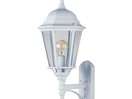 Westlake 24 in. Outdoor Wall Light White Finish For Cheap