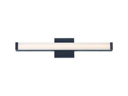 Spec 24 in. LED Bath Bar Black Finish Online