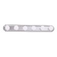 36  6-Light Bath Bar Chrome Finish Fashion