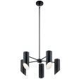 Trentino 26  5-Light Chandelier, Black Finish Fashion