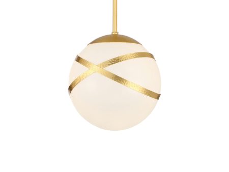 Batignolles 10  1 Light Pendant Light Brass Finish Online Sale