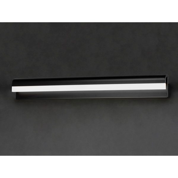 Waterfall 30 in. LED Bath Bar Black finish Online now