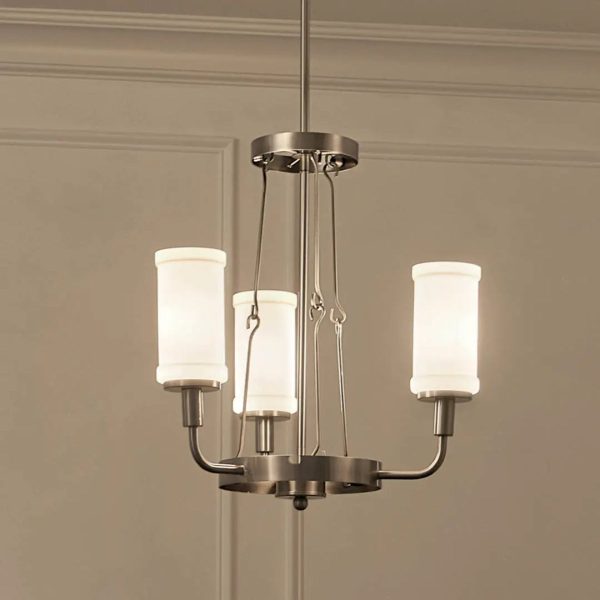 Vetivene 21  3-Light Chandelier, Classic Pewter Finish Sale